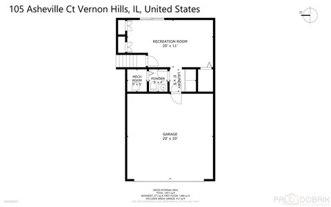 Tiny photo for 105 Asheville Court, Vernon Hills, IL 60061 (MLS # 12572160)