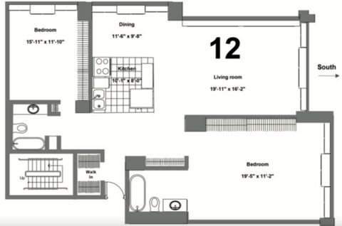 Tiny photo for 5445 N Sheridan Road #712, Chicago, IL 60640 (MLS # 12484470)