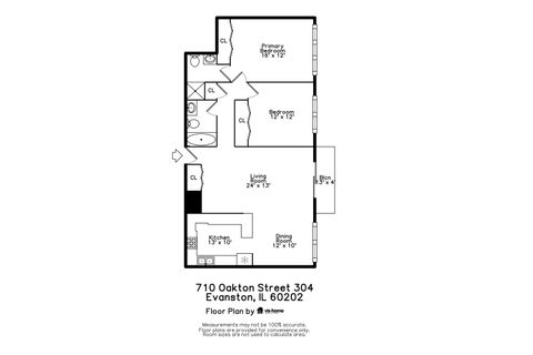 Tiny photo for 710 Oakton Street #304, Evanston, IL 60202 (MLS # 12579366)