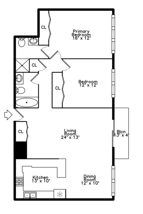 Tiny photo for 710 Oakton Street #304, Evanston, IL 60202 (MLS # 12579366)