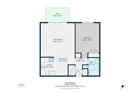 Tiny photo for 100 Deborah Lane #16A, Wheeling, IL 60090 (MLS # 12564932)