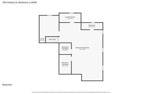 Tiny photo for 129 S Hudson Street, Westmont, IL 60559 (MLS # 12651200)