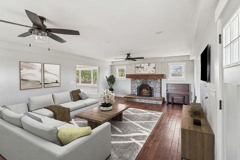 Tiny photo for 580 CEDAR LAKE Road, Lake Villa, IL 60046 (MLS # 12521999)