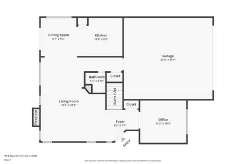 Tiny photo for 708 E Bayou Court, Fox Lake, IL 60020 (MLS # 12731258)