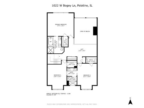 Tiny photo for 1022 W Bogey Lane, Palatine, IL 60067 (MLS # 12421355)