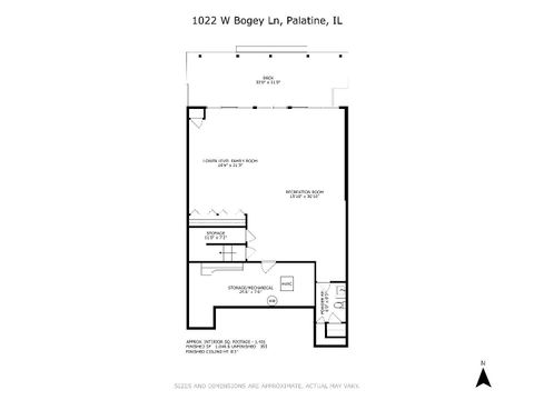 Tiny photo for 1022 W Bogey Lane, Palatine, IL 60067 (MLS # 12421355)