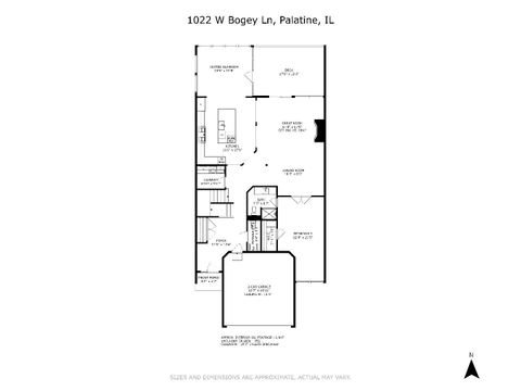Tiny photo for 1022 W Bogey Lane, Palatine, IL 60067 (MLS # 12421355)
