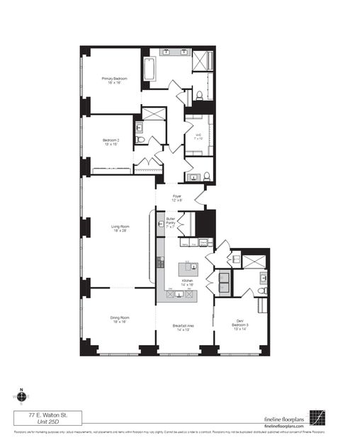 Tiny photo for 77 E WALTON Street #25D, Chicago, IL 60611 (MLS # 12567130)