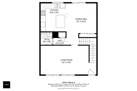 Tiny photo for 5570 Court F, Hanover Park, IL 60133 (MLS # 12647971)