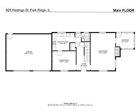 Tiny photo for 829 Hastings Street, Park Ridge, IL 60068 (MLS # 12490684)