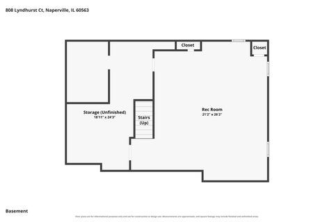Tiny photo for 808 Lyndhurst Court, Naperville, IL 60563 (MLS # 12749730)