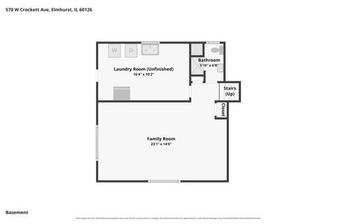Tiny photo for 570 W Crockett Avenue, Elmhurst, IL 60126 (MLS # 12791100)