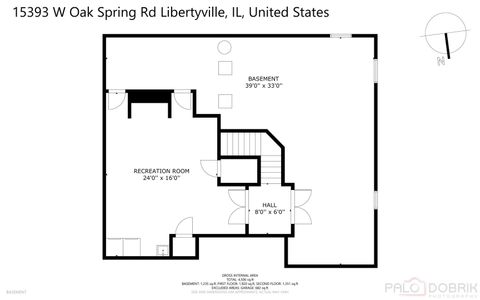 Tiny photo for 15393 W Oak Spring Road, Libertyville, IL 60048 (MLS # 12466333)