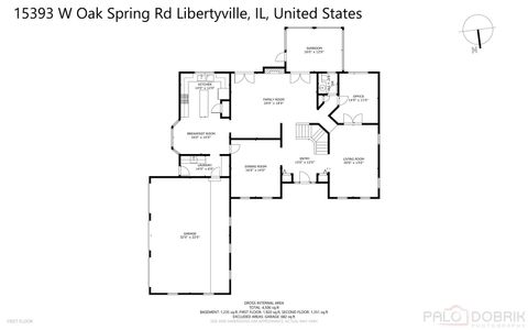 Tiny photo for 15393 W Oak Spring Road, Libertyville, IL 60048 (MLS # 12466333)