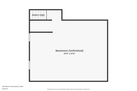 Tiny photo for 428 E 156th Place, South Holland, IL 60473 (MLS # 12542000)