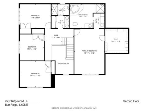 Tiny photo for 7537 Ridgewood Lane, Burr Ridge, IL 60527 (MLS # 12471500)