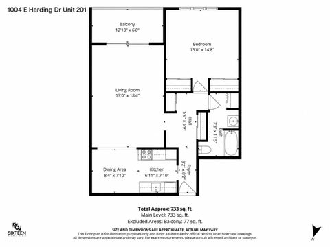 Tiny photo for 1004 E Harding Drive #201, Urbana, IL 61801 (MLS # 12781055)
