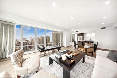 Tiny photo for 57 E Delaware Place #2805, Chicago, IL 60611 (MLS # 12597920)