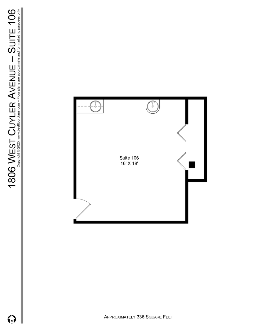 1806 W Cuyler Avenue 106