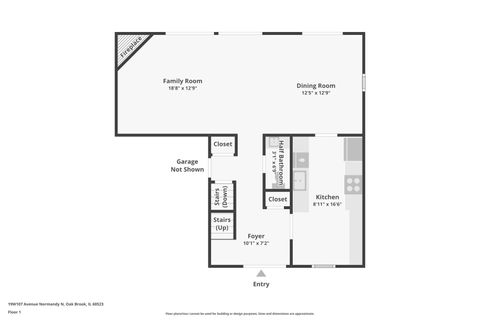 Tiny photo for 19W107 Avenue Normandy N, Oak Brook, IL 60523 (MLS # 12639627)