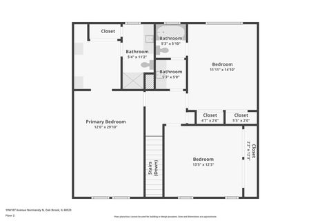 Tiny photo for 19W107 Avenue Normandy N, Oak Brook, IL 60523 (MLS # 12639627)