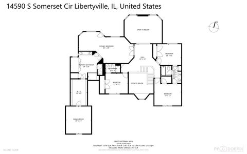 Tiny photo for 14590 S Somerset Circle, Green Oaks, IL 60048 (MLS # 12401897)