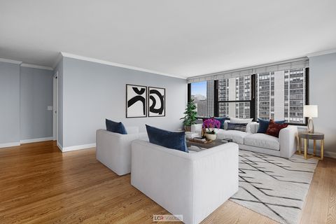 Tiny photo for 1560 N Sandburg Terrace #1201J, Chicago, IL 60610 (MLS # 12562465)