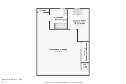 Tiny photo for 641 Sundance Drive, Bolingbrook, IL 60440 (MLS # 12613890)