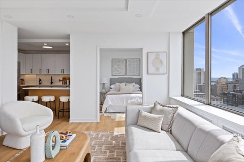 Tiny photo for 1355 N Sandburg Terrace #2801D, Chicago, IL 60610 (MLS # 12775839)