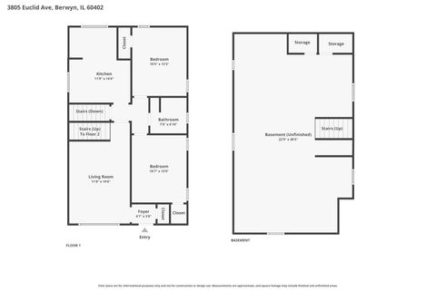 Tiny photo for 3805 Euclid Avenue, Berwyn, IL 60402 (MLS # 12613126)