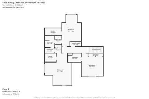 Tiny photo for 4865 Woody Creek Circle, Bettendorf, IA 52722 (MLS # 12694234)