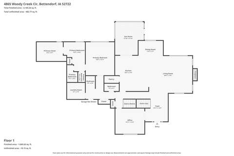 Tiny photo for 4865 Woody Creek Circle, Bettendorf, IA 52722 (MLS # 12694234)