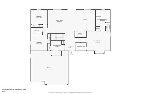 Tiny photo for 20929 Lakewoods Lane, Shorewood, IL 60404 (MLS # 12590951)