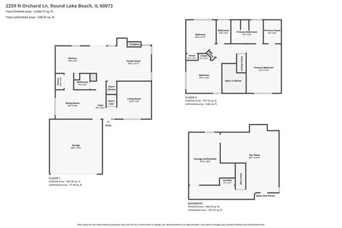 Tiny photo for 2259 N Orchard Lane, Round Lake Beach, IL 60073 (MLS # 12758753)