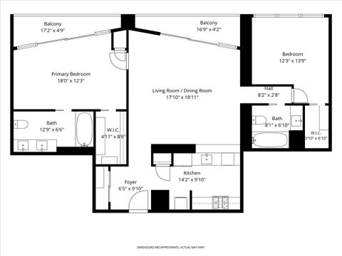 Tiny photo for 611 S Wells Street #2709, Chicago, IL 60607 (MLS # 12721986)