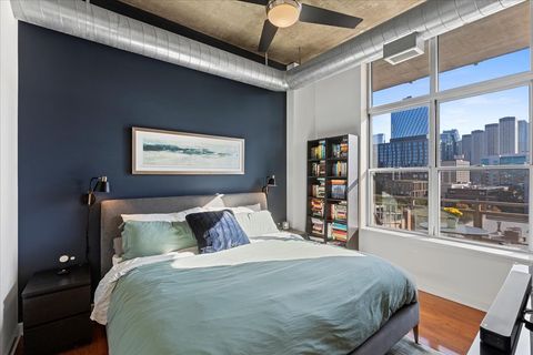 Tiny photo for 111 S MORGAN Street #823, Chicago, IL 60607 (MLS # 12493369)