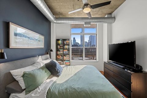 Tiny photo for 111 S MORGAN Street #823, Chicago, IL 60607 (MLS # 12493369)