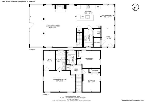 Tiny photo for 37925 N Lake Vista Terrace, Spring Grove, IL 60081 (MLS # 12488242)
