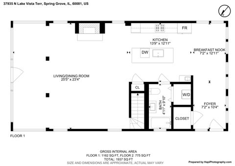 Tiny photo for 37925 N Lake Vista Terrace, Spring Grove, IL 60081 (MLS # 12488242)
