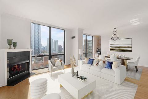 Tiny photo for 435 W Erie Street #1401, Chicago, IL 60654 (MLS # 12485727)