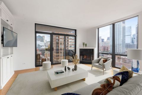 Tiny photo for 435 W Erie Street #1401, Chicago, IL 60654 (MLS # 12485727)