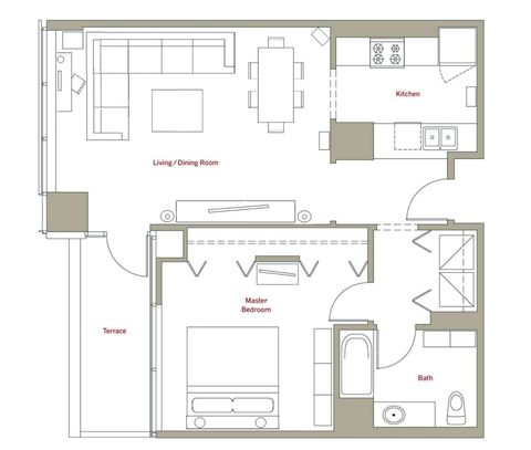 Tiny photo for 8 E Randolph Street #1803, Chicago, IL 60601 (MLS # 12681225)