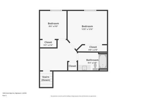Tiny photo for 1420 Greenridge Avenue, Algonquin, IL 60102 (MLS # 12533411)