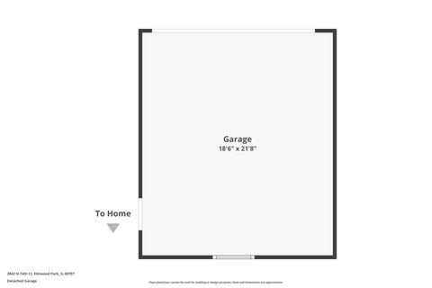 Tiny photo for 2842 N 74th Court, Elmwood Park, IL 60707 (MLS # 12560431)