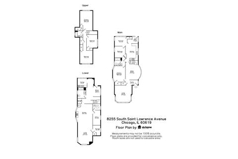 Tiny photo for 8255 S Saint Lawrence Avenue, Chicago, IL 60619 (MLS # 12673483)