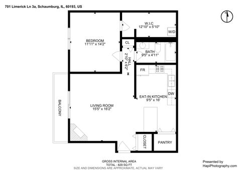Tiny photo for 701 Limerick Lane #3A, Schaumburg, IL 60193 (MLS # 12707094)
