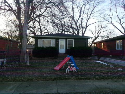 A home in HAZEL CREST