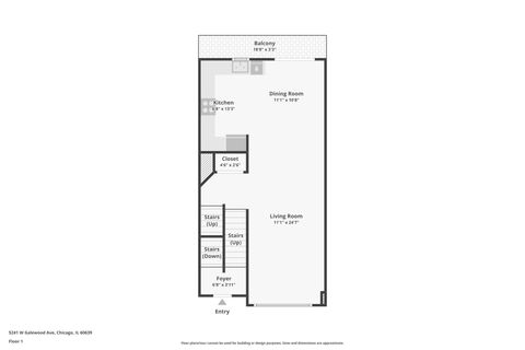 Tiny photo for 5241 W Galewood Avenue, Chicago, IL 60639 (MLS # 12629974)