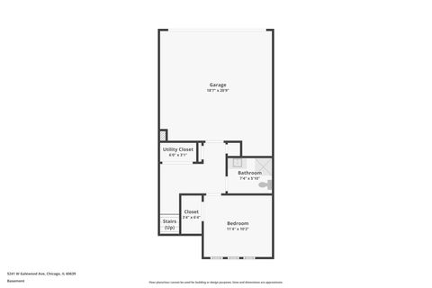 Tiny photo for 5241 W Galewood Avenue, Chicago, IL 60639 (MLS # 12629974)