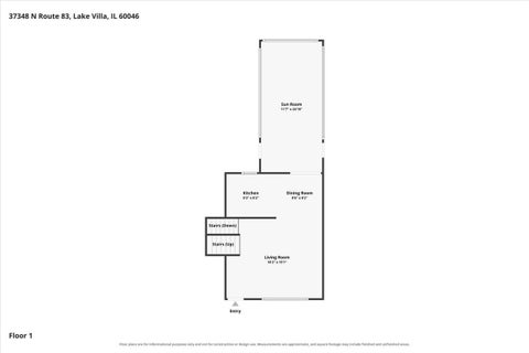 Tiny photo for 37348 N Illinois Route 83, Lake Villa, IL 60046 (MLS # 12722580)